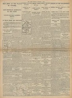 Zhitomir: The Times Red Army advance towards Poland