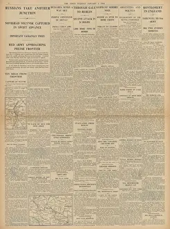 Influenza: The Times Red Army advance towards Poland