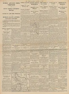 Kaltenbrunner: The Times Red Army advance on Voronezh