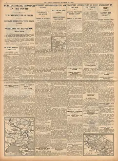 Volturno: The Times Red Army advances on Eastern Front