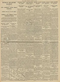 Dowding: The Times Red Army capture Kharkov