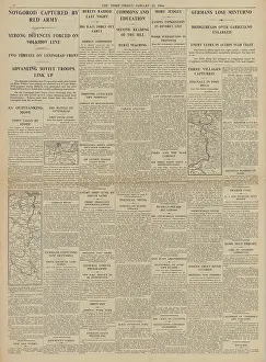 Ilmen: The Times Red Army capture Novgorod