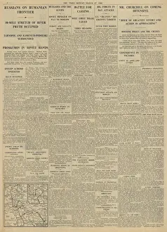Anzio: The Times Red Army capture Proskurov
