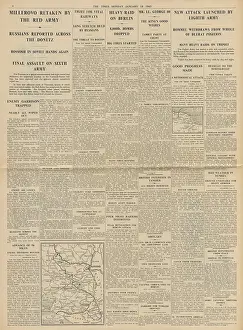Donetsk: The Times Red Army cross River Donets