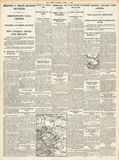 Osnabruck: The Times Red Army enter Austria