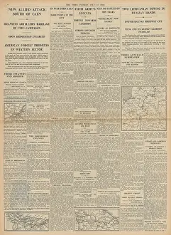Vilna: The Times Red Army enter Lithuania