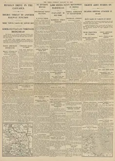 Salsk: The Times Red Army enter Voronezh