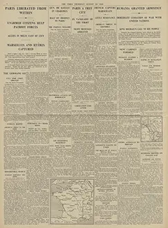 Falaise: The Times Romania surrender