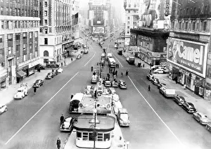 Pepsi: Times Square, looking North with traffic ?