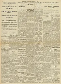 Kwantung: The Times Surrender of Japan