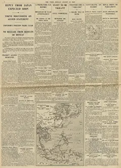 Superfortress: The Times Surrender of Japan expected