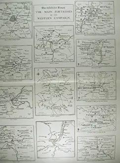 Frontiers: Times War Atlas - WWI maps