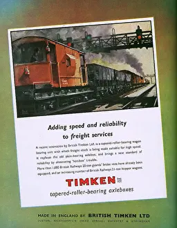 Tapered: Timken tapered roller bearing axleboxes - train