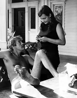 Fidgeting: Timothy Leary (1920-1996), and his daughter ?