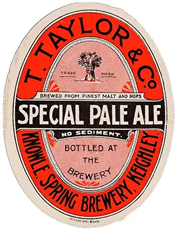 Branding: Timothy Taylor Special Pale Ale