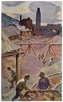Portreath: Tin Mine at Portreath Cornwall