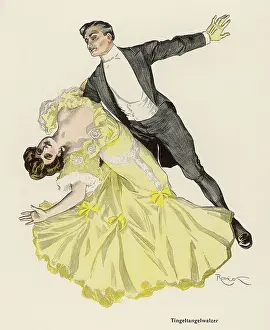 Roughly: Tingel-Tangel Waltz