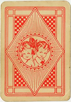 Tailor: Tinker, Tailor playing card, design on back