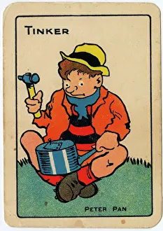 Hitting: Tinker, Tailor playing card - Tinker