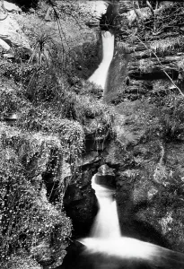 Tintagel: Tintagel, St Nectan's Kieve Fall 1894