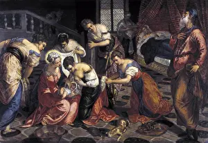 Robusti: TINTORETTO, Birth of St John the Baptist