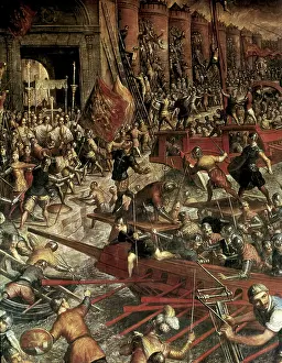 Robusti: TINTORETTO, The Capture of Constantinople in 1204