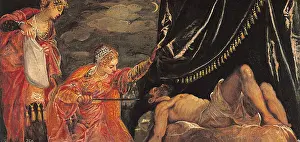 Holofernes: TINTORETTO, Jacopo Robusti, Judith and Holofernes