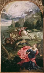 Comin: Tintoretto, St George and the Dragon