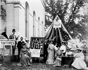 Ferrous: Tintype Booth At County Fair In