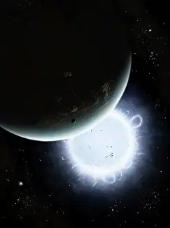 Eclipse: The tiny moon Rakka Ume travels into the shadow of the ?