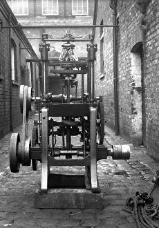 Battersbys: Tipstitcher machine at Battersby's hatworks