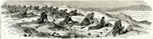 Inkerman: Tirailleurs on guard in the trenches, Battle of Inkerman