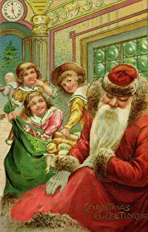Dozes: Tired Santa Claus