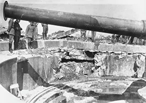 Ostend: Tirpitz battery WWI