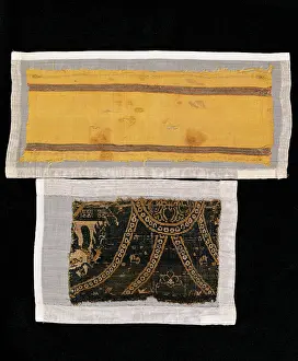 Durgell: Tissue fragments. 12th-13th centuries. Diocesan Museum. La S
