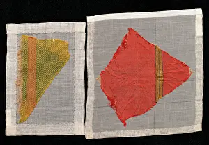 Durgell: Tissue fragments. 13th century. Diocesan Museum. La Seu d'Ur