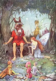 Titania: Titania and Bottom in A Midsummer Night's Dream