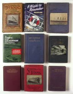 Estelle: Titanic book covers