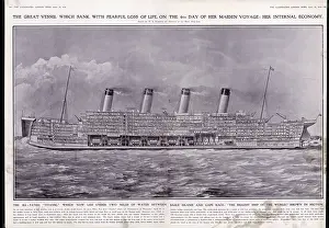 TITANIC CROSS-SECTION