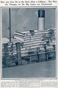 Cross Section: Titanic diagram