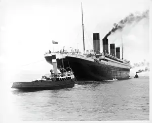 TITANIC LEAVES BELFAST