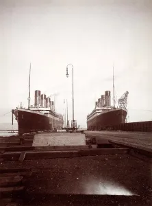 Prow: Titanic and Olympic - Harland & Wolff, Belfast