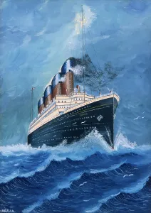 Shipwrecks: Titanic painting
