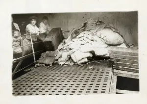 Lifejackets: Titanic - salvaged life jackets
