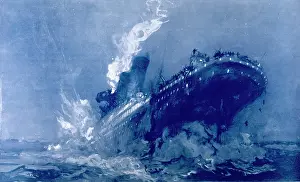 TITANIC SINKS