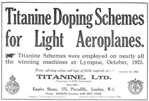 Dope: Titanine Aeroplane Fabric Dope