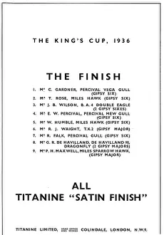 Dopes: Titanine Aircraft Dopes & Finishes