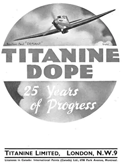 Dopes: Titanine Aircraft Dopes & Finishes