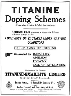 Doping: Titanine Aircraft Doping Scheme T.2.S