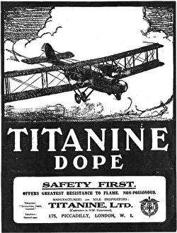 Dope: Titanine Flame Resistant Aeroplane Dope
